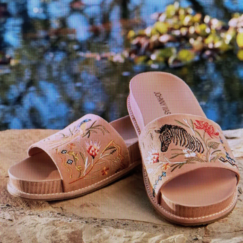 Johnny Was Watipaso slides/sandals
